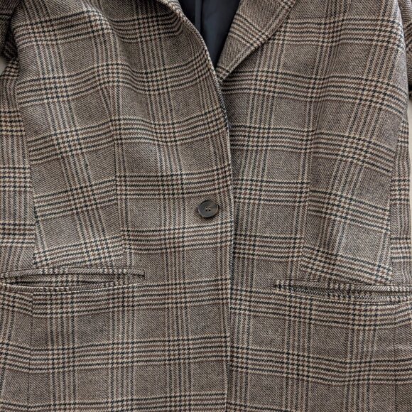 Outerknown Kingsley Plaid Boy Blazer Sz 2 NWOT - Picture 9 of 16